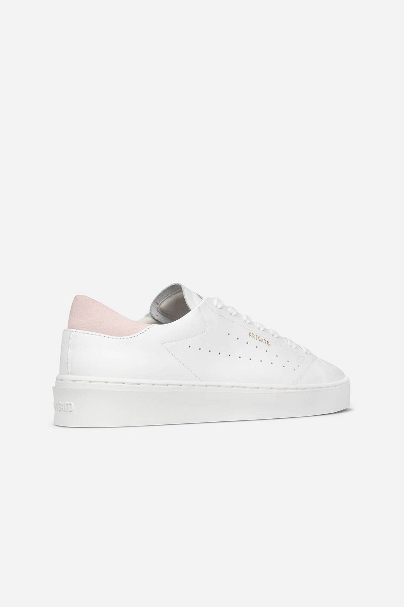 Basket Axel Arigato COURT Blanche Rose Femme | IGE-93893795